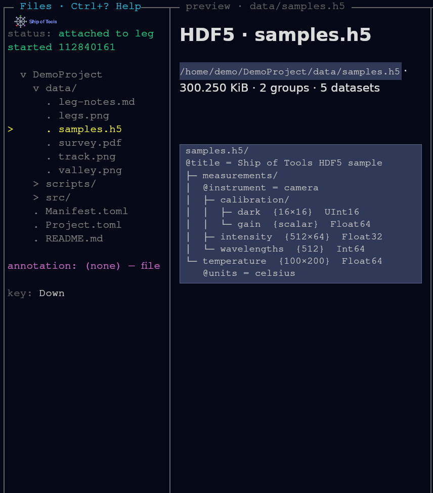 The preview follows the cursor through notes with math, the agent's bar chart, an HDF5 file, a PDF and the route figure.